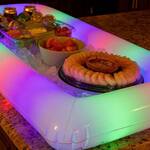 Inflatable Illuminated LED Pool Buffet Cooler