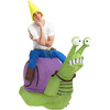 Inflatable Ride on a Snail Costume