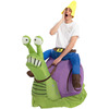 Inflatable Ride on a Snail Costume