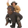 Inflatable Riding Gorilla Halloween Costume