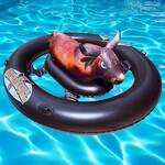 Inflatabull - Inflatable Bull-Riding Pool Toy