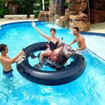 Inflatabull - Inflatable Bull-Riding Pool Toy