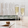 Inside-Out Champagne Flutes