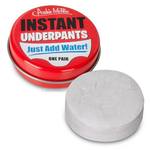 Instant Emergency Underpants - Just Add Water!