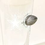 Interception! NFL Pint Glass