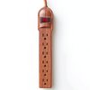 Invisiplug Power Strip - Blends In With Hardwood Floors