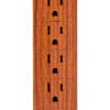Invisiplug Surge Protector w/ USB Ports - Blends In With Hardwood Floors