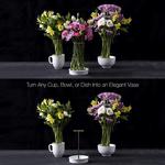 InvisiVase - Transforms Any Cup, Bowl, or Dish Into a Flower Vase