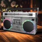ION Retro Glow - Translucent Bluetooth / Cassette Tape Boombox