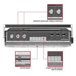 ION Retro Glow - Translucent Bluetooth / Cassette Tape Boombox