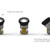 Ions - Miniature Magnetic LED Lights