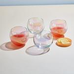 Iridescent Bubble Rocking Tumblers