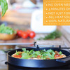 IRONATE - 3 Minute Stovetop Pizza Oven - Reaches 800 Degrees!