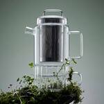 IVV Tea-for-One - Glass Teapot, Filter, and Teacup Set