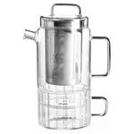 IVV Tea-for-One - Glass Teapot, Filter, and Teacup Set