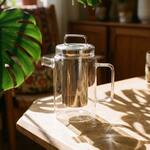 IVV Tea-for-One - Glass Teapot, Filter, and Teacup Set