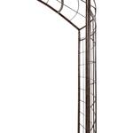 Jardin Meandering Curved Arch Garden Trellis