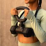 Jayflex Hyperbell - Rotating Kettlebell Grip for Dumbbells