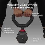 Jayflex Hyperbell - Rotating Kettlebell Grip for Dumbbells