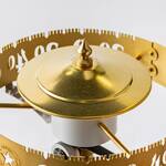 Jeffersonian Drum Thermometer - Bimetallic Coil Expands and Contracts