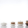 JIA Ceramic Steamer Pot / Lid With Cedar Wood and Terra Cotta Basket