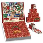 Jigsaw Puzzle Advent Calendar - 1 Puzzle Per Day For 24 Days - 1000 Pieces