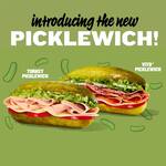 Jimmy John's Picklewich - Sandwiches With Giant Dill Pickle Buns