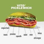 Jimmy John's Picklewich - Sandwiches With Giant Dill Pickle Buns