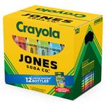 Jones Soda x Crayola Crayons Retired Colors Sodas