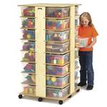 Jonti-Craft Giant Tub Tower with 32 Storage Bins