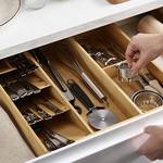 Joseph Joseph DrawerStore - Space-Saving Layered Flatware Organizing Tray