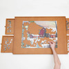 Jumbo Jigsaw Puzzle Table - Portable Work Surface, Organizer, and Storage System