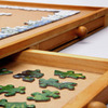 Jumbo Jigsaw Puzzle Table - Portable Work Surface, Organizer, and Storage System
