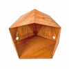 Kamakura Geometric Wooden Cat Cave