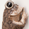 Keep Quiet Tree Frog Peeker Sculpture