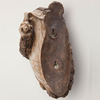 Keep Quiet Tree Frog Peeker Sculpture