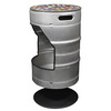 KegStool - Swivel Bar Stool Made From an Upcycled Keg