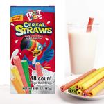Kellogg's Edible Cereal Straws - Froot Loops and Cocoa Krispies