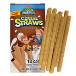 Kellogg's Edible Cereal Straws - Froot Loops and Cocoa Krispies