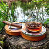 Kentucky Double Cigar Ashtray and Whiskey Coaster
