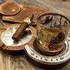 Kentucky Double Cigar Ashtray and Whiskey Coaster