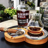Kentucky Double Cigar Ashtray and Whiskey Coaster