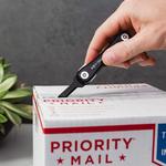 KeySmart SafeBlade - Finger-Safe Keychain Box Cutter