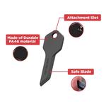 KeySmart SafeBlade - Finger-Safe Keychain Box Cutter