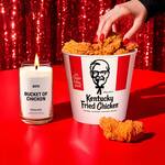 KFC Bucket of Fried Chicken and Buttery Biscuit Scented Candles