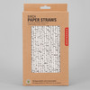 Kikkerland Birch and Bamboo Paper Straws