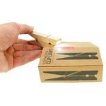 Kikkerland Clothespin Clip Light - Clip-On Flashlight / Book Light