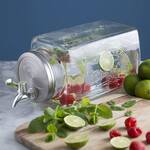 Kilner Space-Saving Glass Fridge Drinks Dispenser