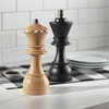 King and Queen Chess Piece Salt and Pepper Mills