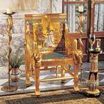 King Tut's Golden Throne Chair Full-Scale Replica